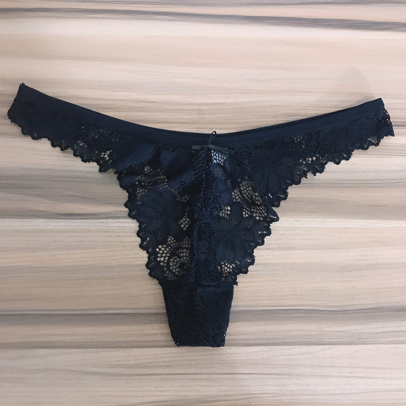 a Pack Ladies Lace Thong Panties Women G Strings Sexy Lingerie Femme Transparent Underwear For Female Solid Tanga Mujer 220511