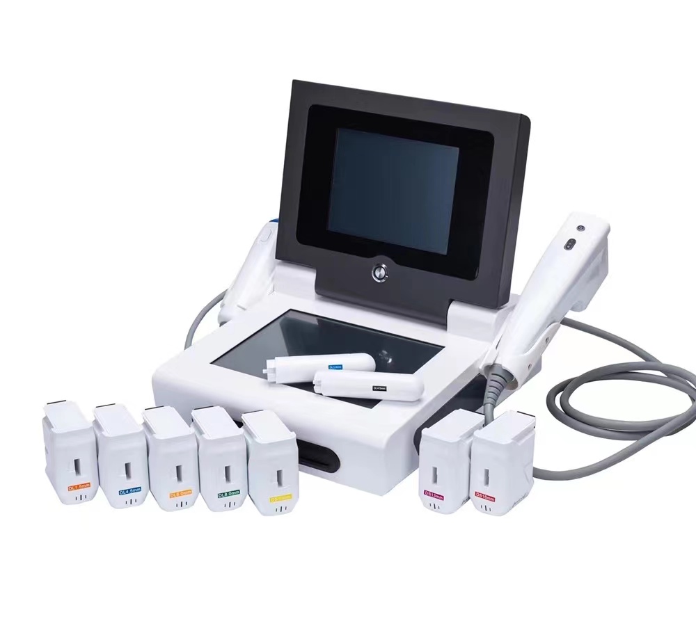 4D Hifu smas hifu 8 cartridges face lifting body slimming hi fu virginal tightening machine