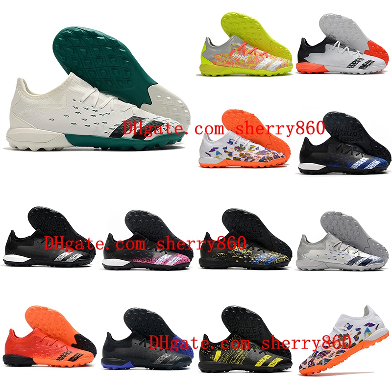 2022 soccer shoes PREDATOR FREAK .3 LOW TF mens Turf cleats leather football boots scarpe da calcio, As picture 1
2022 soccer shoes PREDATOR FREAK .3 LOW TF mens Turf cleats leather football boots scarpe da calcio, As picture 1