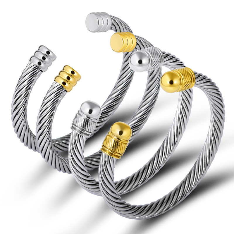 Luxury Brand Multi Twisted Cable Wire Bangle For Women Fashion Gold Cuff Men Bracelet Vintage Simple Designer Pulseiras 220716
Luxury Brand Multi Twisted Cable Wire Bangle For Women Fashion Gold Cuff Men Bracelet Vintage Simple Designer Pulseiras 220716