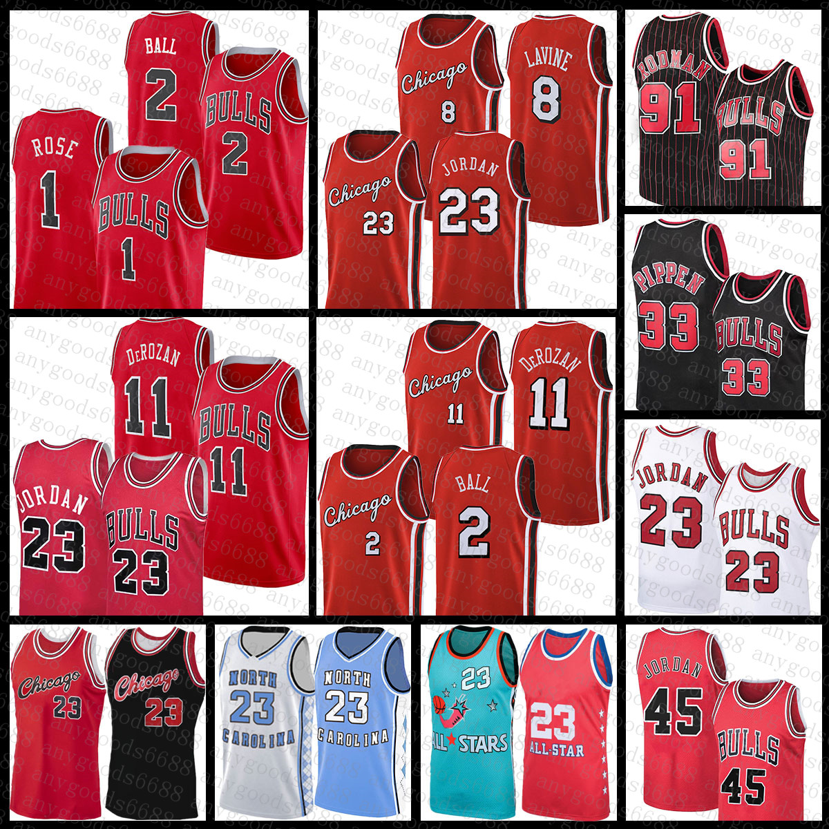 Jersey Chicago''Bulls''Men 8 33 91 Michael Lonzo Ball Demar DeRozan Derrick Rose Basketball 23 2 11 1 Zach LaVine Scottie Pippen Dennis Rodman 003
Jersey Chicago''Bulls''Men 8 33 91 Michael Lonzo Ball Demar DeRozan Derrick Rose Basketball 23 2 11 1 Zach LaVine Scottie Pippen Dennis Rodman 003