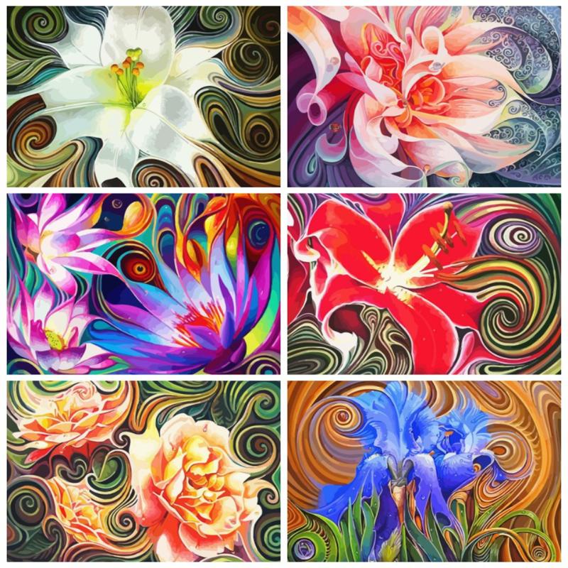Paintings AZQSD Adult Paint By Numbers Floral DIY Unframe Home Decoration Acrylic Oil Painting Abstract Art Unique Gift
Paintings AZQSD Adult Paint By Numbers Floral DIY Unframe Home Decoration Acrylic Oil Painting Abstract Art Unique Gift