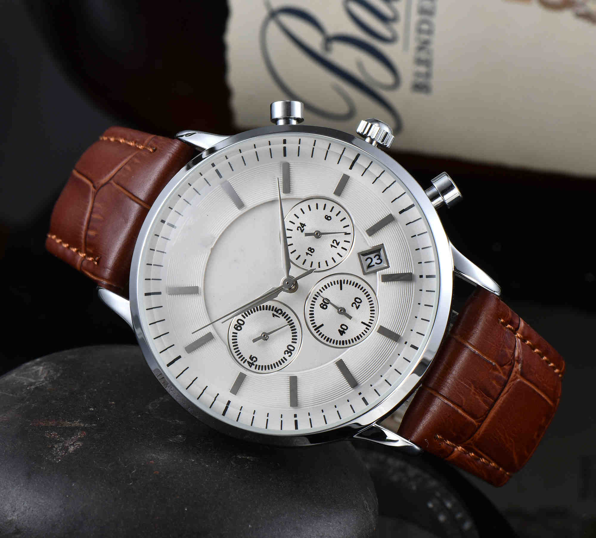 2022 High-quality Luxury Watch With six hands all dial working quartz Designer Watch AMNmontre de Luxury
2022 High-quality Luxury Watch With six hands all dial working quartz Designer Watch AMNmontre de Luxury