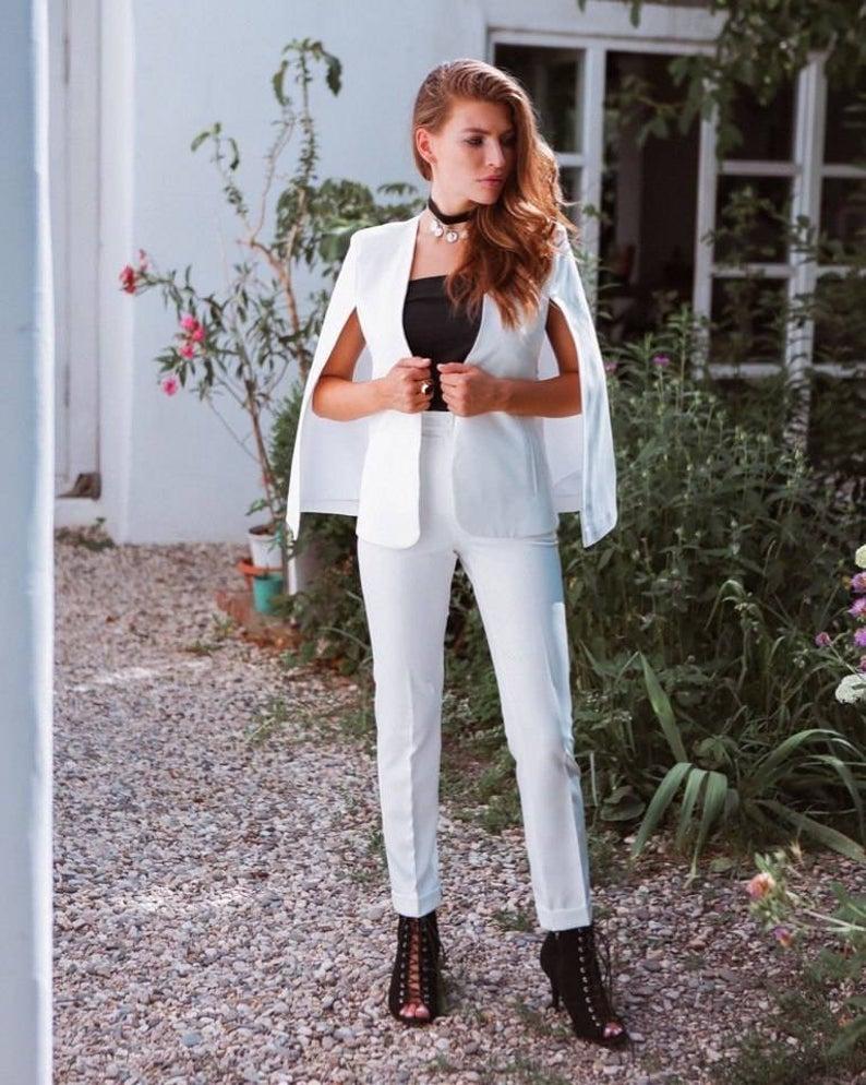 Women's Suits & Blazers Office Lady Pants Catwalk Custom Made High Quality Casual Women Wedding Jacket Coat Blazer 2 PiecesWomen's, Beige
Women's Suits & Blazers Office Lady Pants Catwalk Custom Made High Quality Casual Women Wedding Jacket Coat Blazer 2 PiecesWomen's, Beige