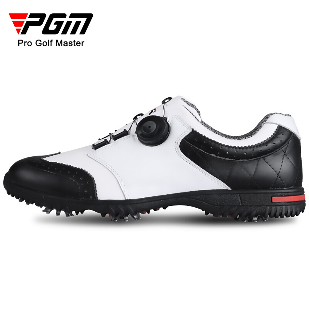 PGM Golf Shoes Men's Movable Nail Waterproof Sneaker Soft Leather Rotary Shoelaces Sports Training Shoes
PGM Golf Shoes Men's Movable Nail Waterproof Sneaker Soft Leather Rotary Shoelaces Sports Training Shoes