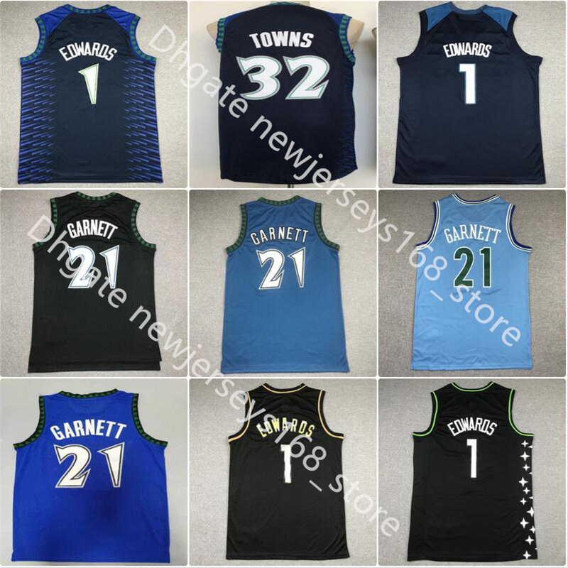 Jersey Stitched Men Kevin 21 Garnett Jersey Anthony 1 Edwards Jerseys Karl-Anthony 32 Towns Jersey Minnesota''Timberwolves''Jersey, As the picture
Jersey Stitched Men Kevin 21 Garnett Jersey Anthony 1 Edwards Jerseys Karl-Anthony 32 Towns Jersey Minnesota''Timberwolves''Jersey, As the picture