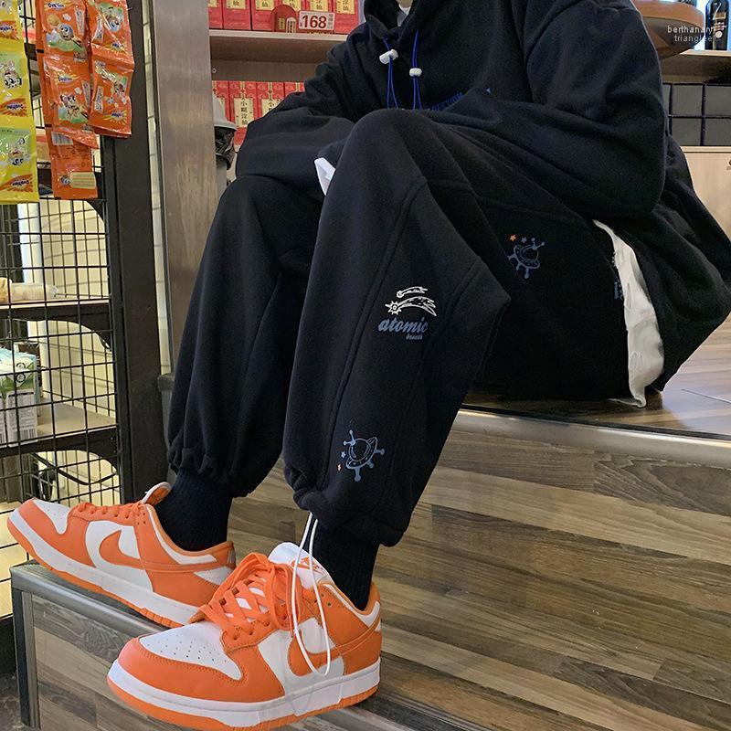 Men's Pants Men's Casual Winter Brand Plus Velvet Thick Loose Leggings Korean Style Printed Sweatpants Streetwear Cargo PantsMen's Bert2, Black velvet added
Men's Pants Men's Casual Winter Brand Plus Velvet Thick Loose Leggings Korean Style Printed Sweatpants Streetwear Cargo PantsMen's Bert2, Black velvet added