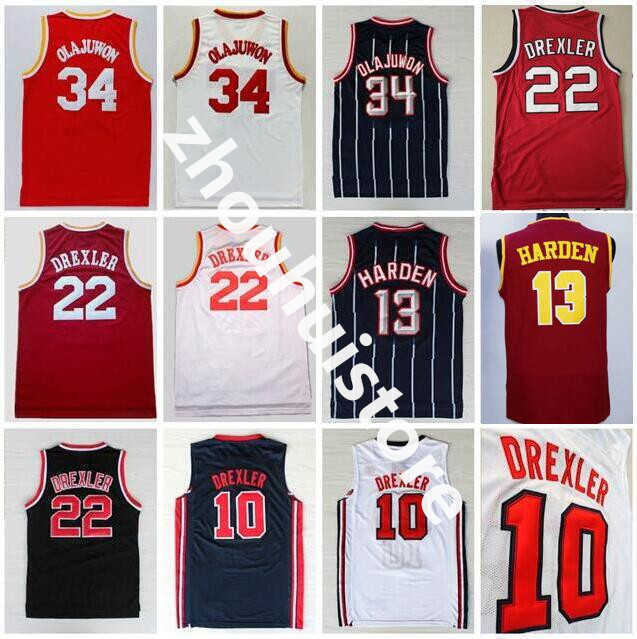 Top Quality Vintage 34 Hakeem Olajuwon Jersey Uniform 1992 Dream Team One Clyde Drexler 22 Clyde Drexler Arizona State Sun Devils #13 Jersey, Cc17
Top Quality Vintage 34 Hakeem Olajuwon Jersey Uniform 1992 Dream Team One Clyde Drexler 22 Clyde Drexler Arizona State Sun Devils #13 Jersey, Cc17