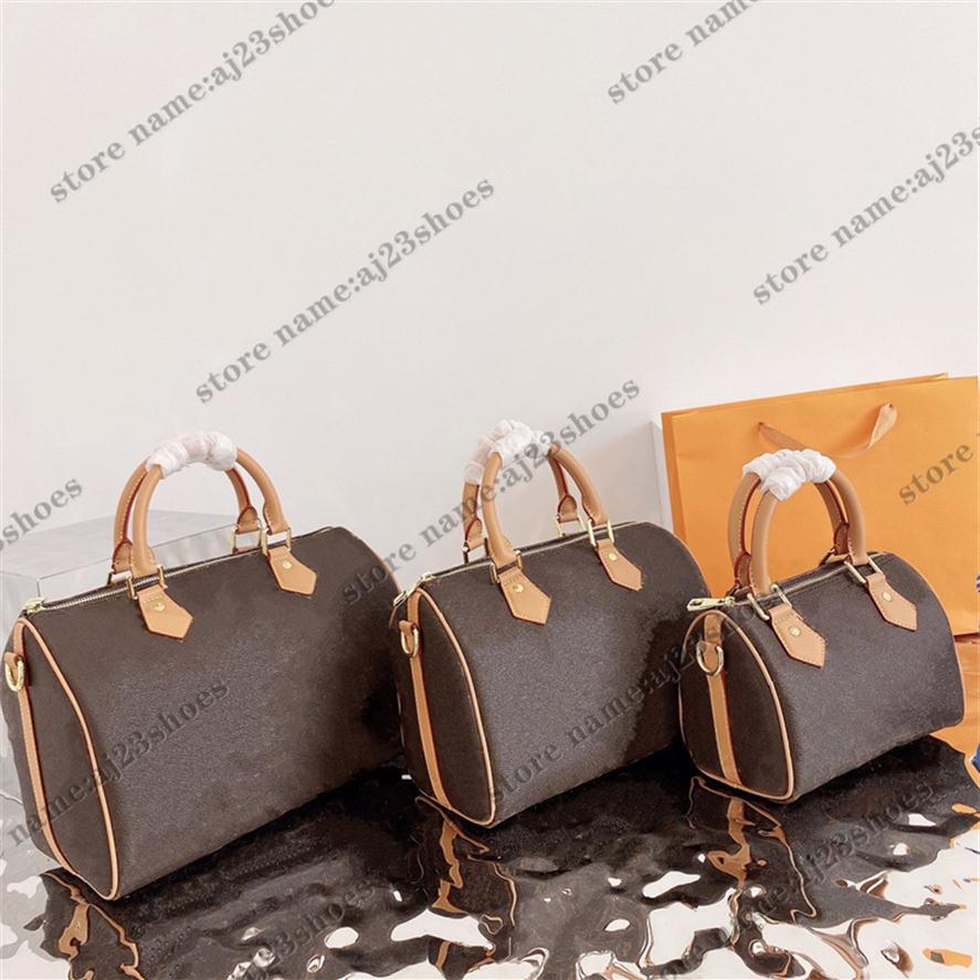 SPEEDY BANDOULIERE 30 Shoulder Bags Luxurys designers Boston Bags 25cm Women PM Embossed Monograms Handbag crossbody 16 20 mini 88219q, 01
SPEEDY BANDOULIERE 30 Shoulder Bags Luxurys designers Boston Bags 25cm Women PM Embossed Monograms Handbag crossbody 16 20 mini 88219q, 01