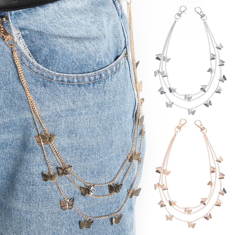Jewelry Other Punk Street Butterfly Belt Waist Chain Male Women Pants Multi Layer HipHop Hook Trousers Jeans Keychain Pendant Jewelry
Jewelry Other Punk Street Butterfly Belt Waist Chain Male Women Pants Multi Layer HipHop Hook Trousers Jeans Keychain Pendant Jewelry