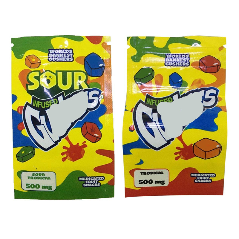 500mg worlds dankest sour gushers Mylar packing Bags fruit snacks Smell Proof Zipper Package For Candy Dry Herb Flower packaging bags wholesale
500mg worlds dankest sour gushers Mylar packing Bags fruit snacks Smell Proof Zipper Package For Candy Dry Herb Flower packaging bags wholesale