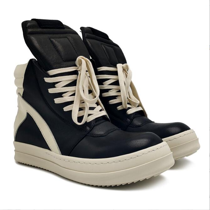 Winter Designer Unisex Chunky Shoestring Men Boots Genuine Leather Wide Lace Up Women Casual Shoes size 35-47 with box
Winter Designer Unisex Chunky Shoestring Men Boots Genuine Leather Wide Lace Up Women Casual Shoes size 35-47 with box