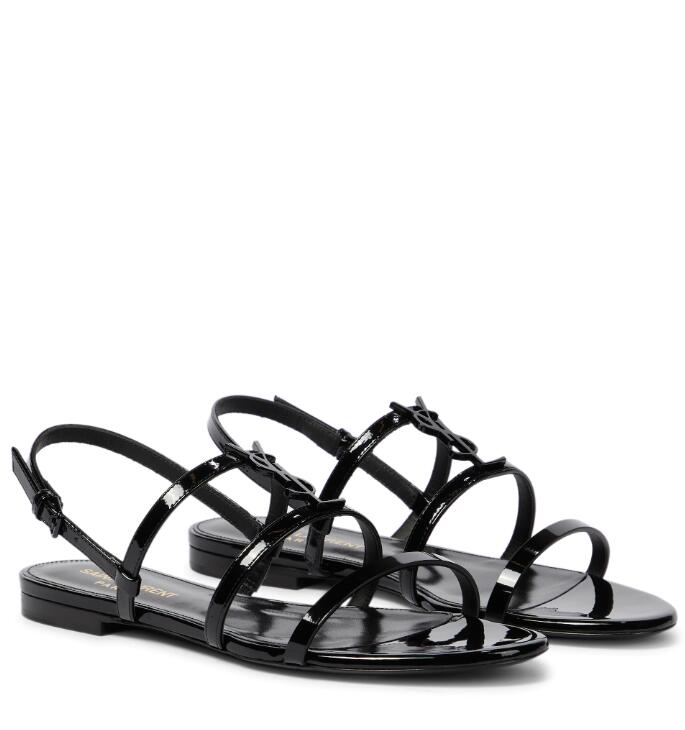 Summer Luxury Cassandra Patent Leather Sandals Flats T-strap Flip Flops Women Lace up Slingback Strap Thong Lady Gladiator Sandalias
Summer Luxury Cassandra Patent Leather Sandals Flats T-strap Flip Flops Women Lace up Slingback Strap Thong Lady Gladiator Sandalias