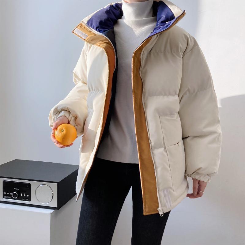 Women's Jackets Obrix Warm Loose Female Cool Modern Down Jacket Mandarin Collar Zipper Pockets White Comfy Outerwear For Women
Women's Jackets Obrix Warm Loose Female Cool Modern Down Jacket Mandarin Collar Zipper Pockets White Comfy Outerwear For Women