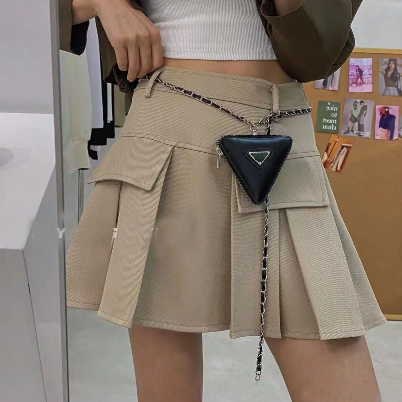 Woman Designers Waist Bags Fashion Mini Coin Purse PU Leather One Shoulder Chain Crossbody Bag