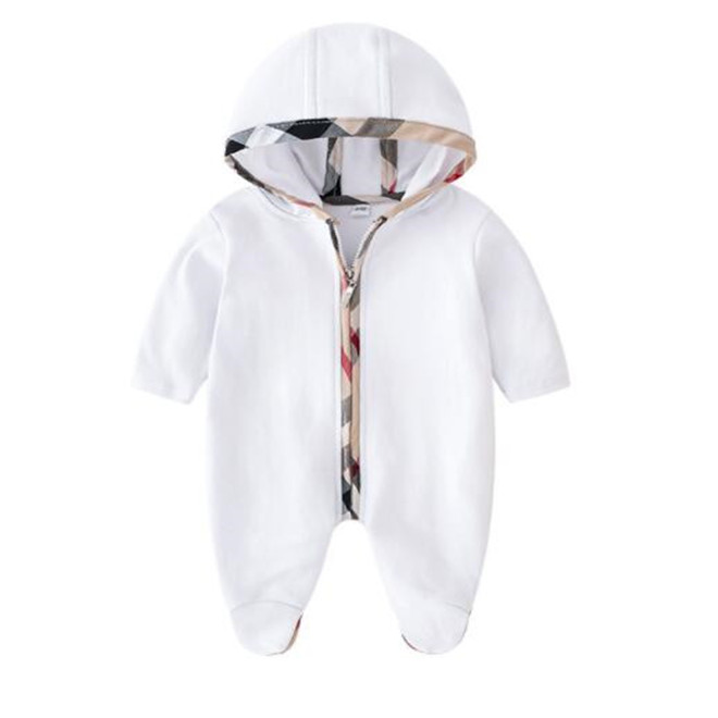 100% Cotton Baby Footies Rompers Spring Autumn Clothes Sets Newborn Infant Boy Girl Hooded Jumpsuit Toddler Kids Outerwear+ Hat, White 
100% Cotton Baby Footies Rompers Spring Autumn Clothes Sets Newborn Infant Boy Girl Hooded Jumpsuit Toddler Kids Outerwear+ Hat, White
