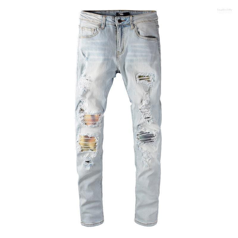 Men' Jeans Men Spring Summer Tie-Dye Ripped Stitching Stretch Streetwear Vintage Mid-Waist Denim Straight Pants Trousers Heat22, Light blue
Men' Jeans Men Spring Summer Tie-Dye Ripped Stitching Stretch Streetwear Vintage Mid-Waist Denim Straight Pants Trousers Heat22, Light blue
