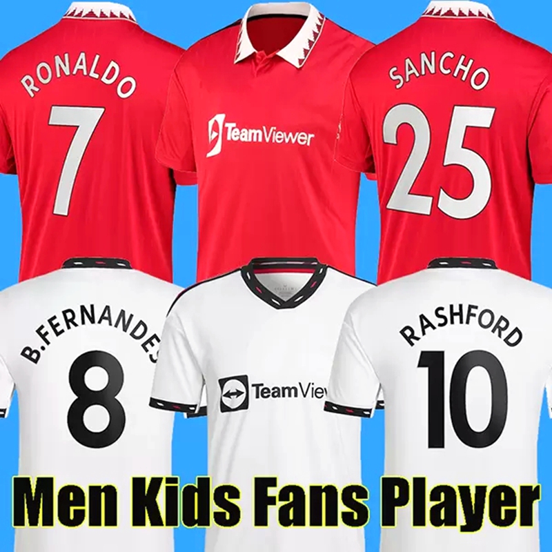 22 23 MANS UTDS soccer jerseys SANCHO VARANE RASHFORD GREENWOOD football shirts 2022 2023 men kids kits MANCHESTERS B.FERNANDES, Home
22 23 MANS UTDS soccer jerseys SANCHO VARANE RASHFORD GREENWOOD football shirts 2022 2023 men kids kits MANCHESTERS B.FERNANDES, Home