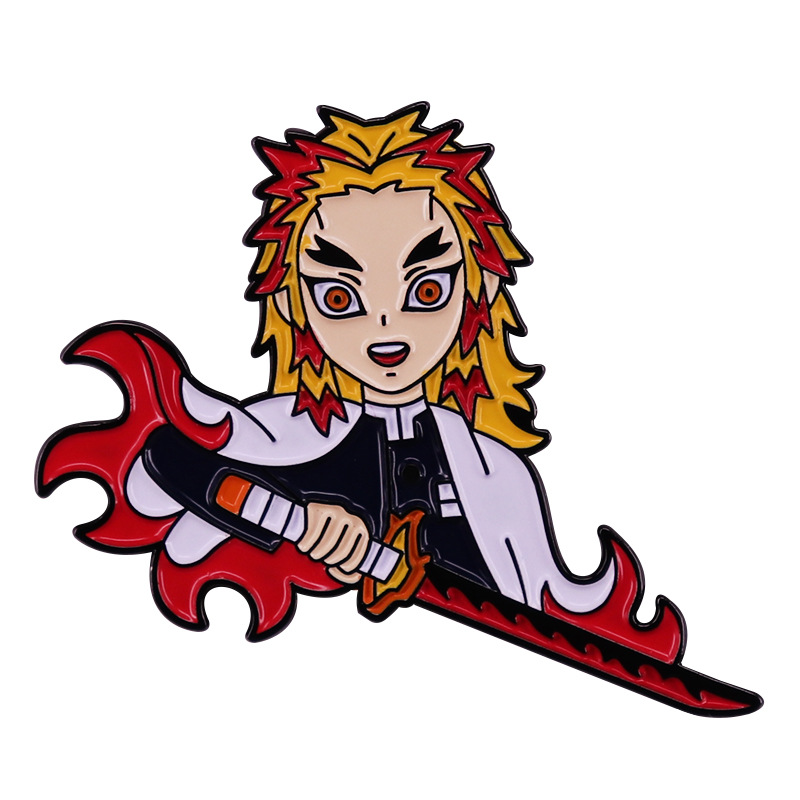Japanese Anime Demon Slayer Lapel Pins for Backpacks Brooches for Clothing Enamel Pin Badges Brooch Fashion Jewelry Accessories, As picture
Japanese Anime Demon Slayer Lapel Pins for Backpacks Brooches for Clothing Enamel Pin Badges Brooch Fashion Jewelry Accessories, As picture