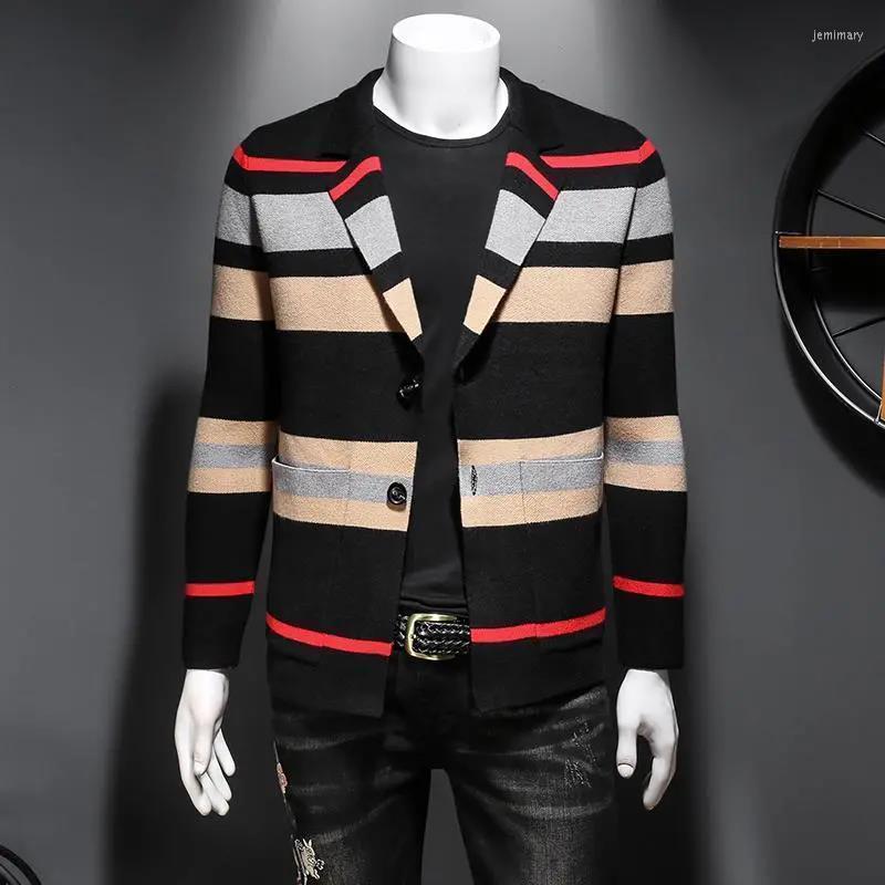 Men's Sweaters Sweater Men's 2022 Autumn And Winter Striped Knitted Cardigan Handsome Versatile Warm JacketMen's Jemi22, Black
Men's Sweaters Sweater Men's 2022 Autumn And Winter Striped Knitted Cardigan Handsome Versatile Warm JacketMen's Jemi22, Black