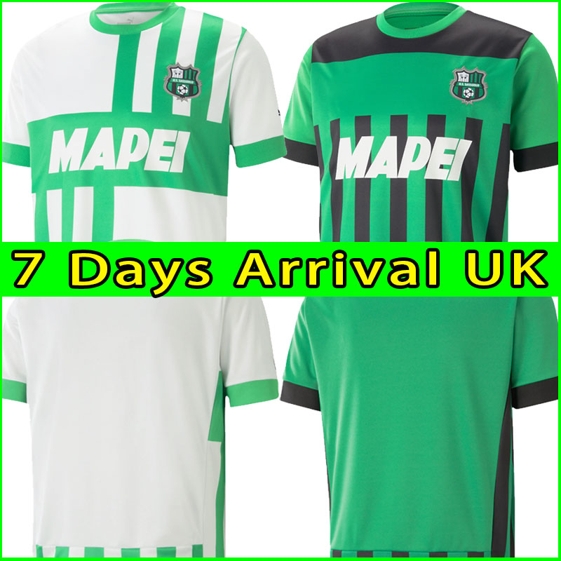 22 23 US Sassuolo Soccer Jerseys BERARDI 2022 2023 RASPADORI TRAORE FERRARI DEFREL Football Shirt SCAMACCA Men's Jersey FRATTESI M.LOPEZ Maglia da calcio Kit, Away
22 23 US Sassuolo Soccer Jerseys BERARDI 2022 2023 RASPADORI TRAORE FERRARI DEFREL Football Shirt SCAMACCA Men's Jersey FRATTESI M.LOPEZ Maglia da calcio Kit, Away