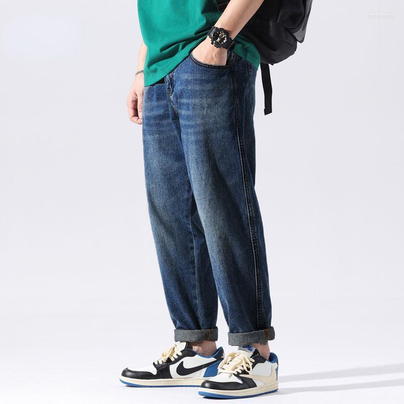 Men's Jeans Spring/Summer Straight Men Fashion Retro Casual Wide Leg Streetwear Loose Hip Hop Denim Pants Mens Trousers Z68Men's Bert22, Blue
Men's Jeans Spring/Summer Straight Men Fashion Retro Casual Wide Leg Streetwear Loose Hip Hop Denim Pants Mens Trousers Z68Men's Bert22, Blue