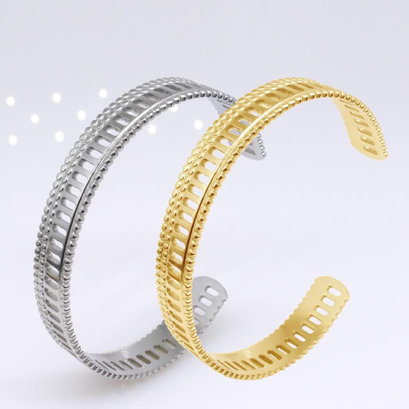 Bangle Cross Border Fashion Cool Wind Niche Titanium Steel Ring Female Opening Adjustable Stainless Wholesale
Bangle Cross Border Fashion Cool Wind Niche Titanium Steel Ring Female Opening Adjustable Stainless Wholesale