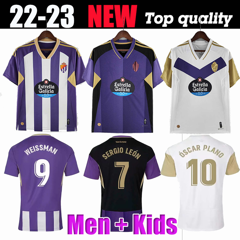 22 23 Real Valladolid soccer jerseys Weissman FEDE S. Oscar Plano L. Olaza R.Alcaraz jersey camisetas de futbol 2022 2023 men kids kit football shirts tops, 22/23 third
22 23 Real Valladolid soccer jerseys Weissman FEDE S. Oscar Plano L. Olaza R.Alcaraz jersey camisetas de futbol 2022 2023 men kids kit football shirts tops, 22/23 third