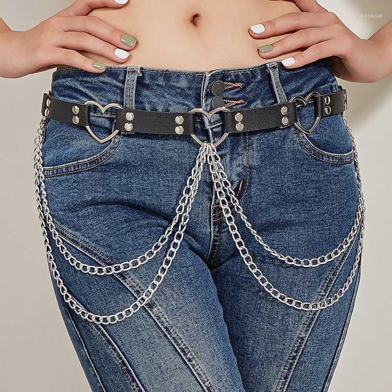 Belts Punk Waist Chain Gothic For Women Tassel Body Belt With Adjustable Chains Halloween Dance Party JewelryBelts, Black
Belts Punk Waist Chain Gothic For Women Tassel Body Belt With Adjustable Chains Halloween Dance Party JewelryBelts, Black