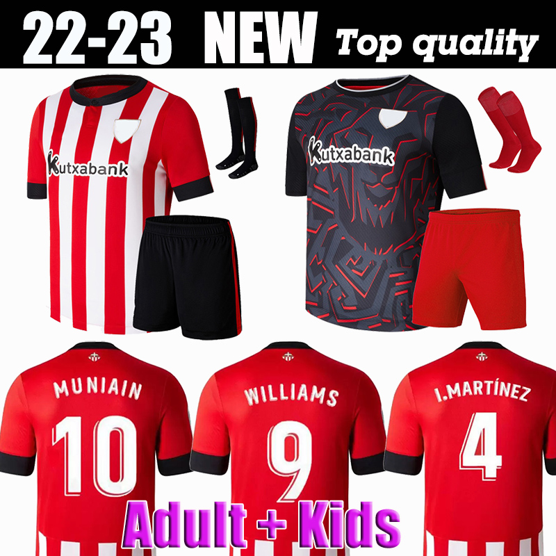 Adult Kids Club Soccer Jerseys BERENGUER 2022 2023 MUNIAIN Athletic Bilbao WILLIAMS Football shirt RAUL GARCIA VILLALIBRE camiseta Sancet third UNAI SIMON away, 22/23 home suit
Adult Kids Club Soccer Jerseys BERENGUER 2022 2023 MUNIAIN Athletic Bilbao WILLIAMS Football shirt RAUL GARCIA VILLALIBRE camiseta Sancet third UNAI SIMON away, 22/23 home suit