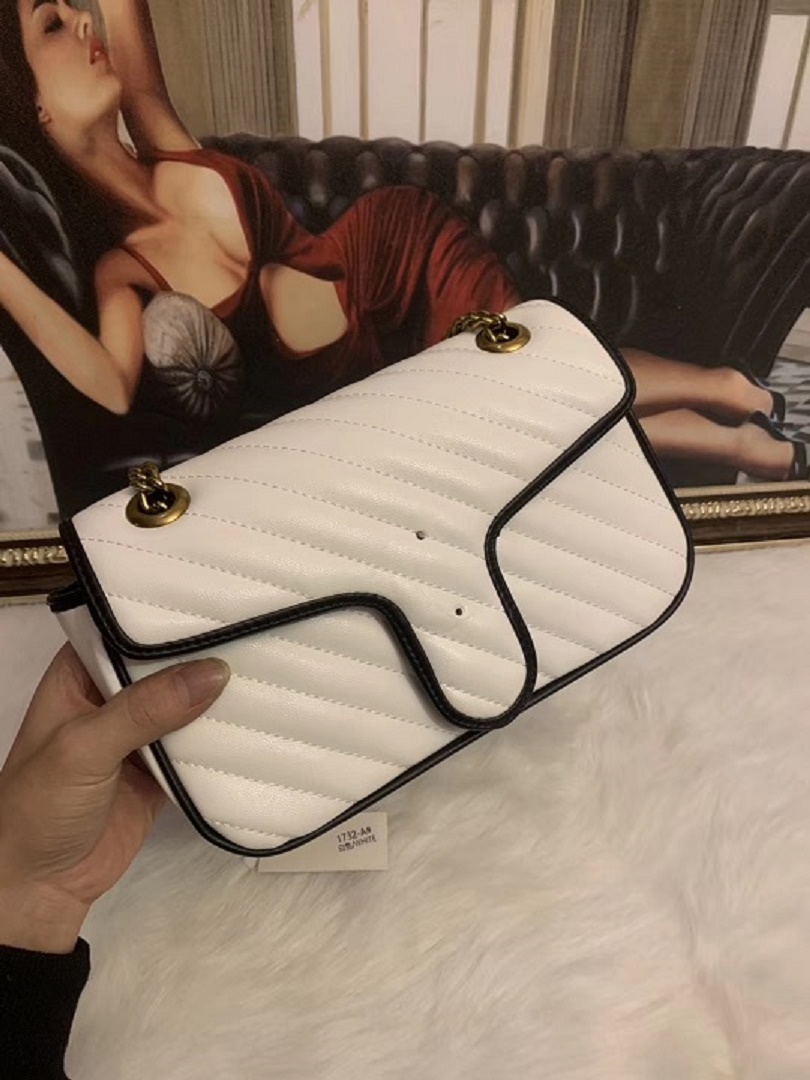 2022 New Bag 446744 big logo bags Marmont Designer Bag leather shoulder bag clutch handbags lady crossbody package evening chain tote, Dark khaki
2022 New Bag 446744 big logo bags Marmont Designer Bag leather shoulder bag clutch handbags lady crossbody package evening chain tote, Dark khaki