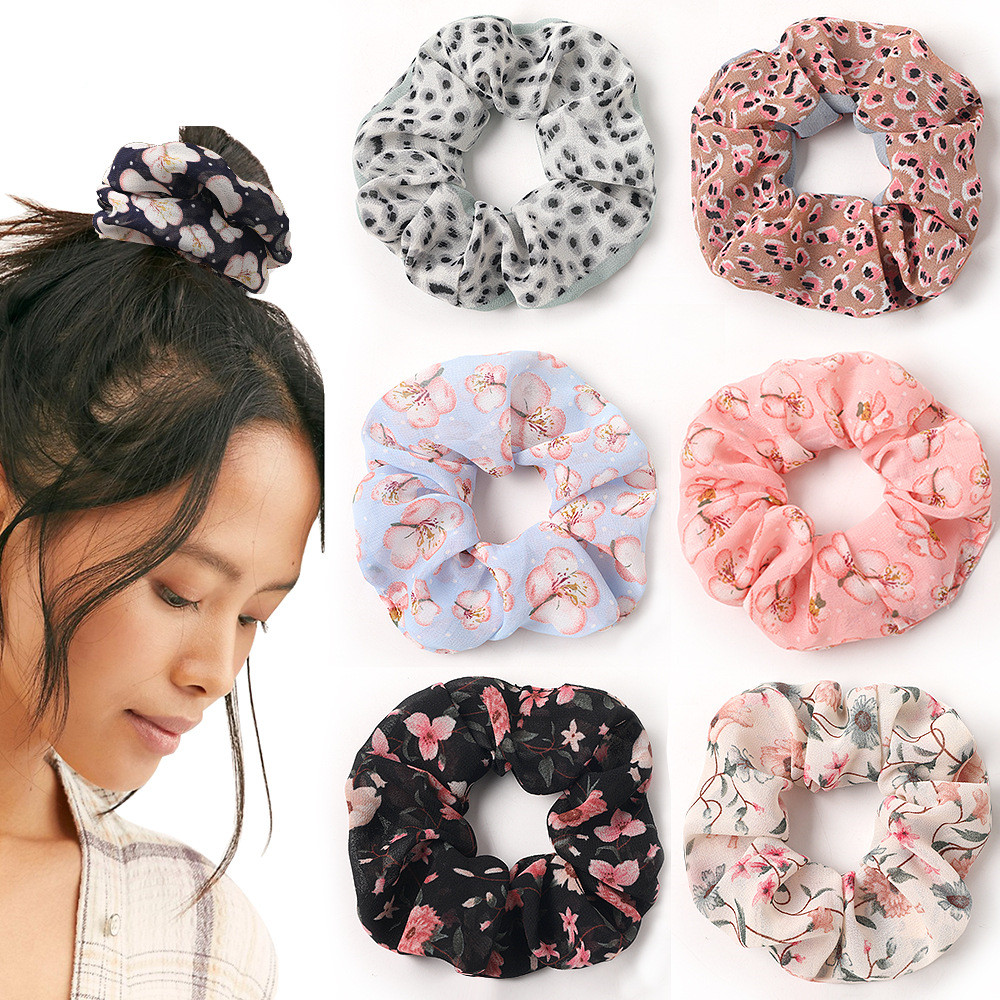 Ponytail Holder Womens Headband Scrunchies Hair Scrunchy Chiffon Leopard Color Elastic Hair Ring HairBand Scrunchie Large Hairbands Head Ropes for Women Girls 
Ponytail Holder Womens Headband Scrunchies Hair Scrunchy Chiffon Leopard Color Elastic Hair Ring HairBand Scrunchie Large Hairbands Head Ropes for Women Girls