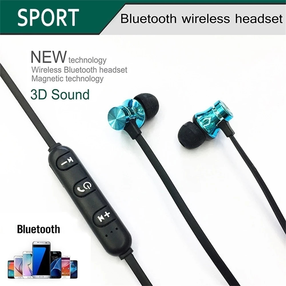 XT11 Magnetic Adsorption Wireless Bluetooth 4.2 In-Ear Earphone Sports Headphone Headset Stereo Earpiece For Smart Cell Mobile Phone