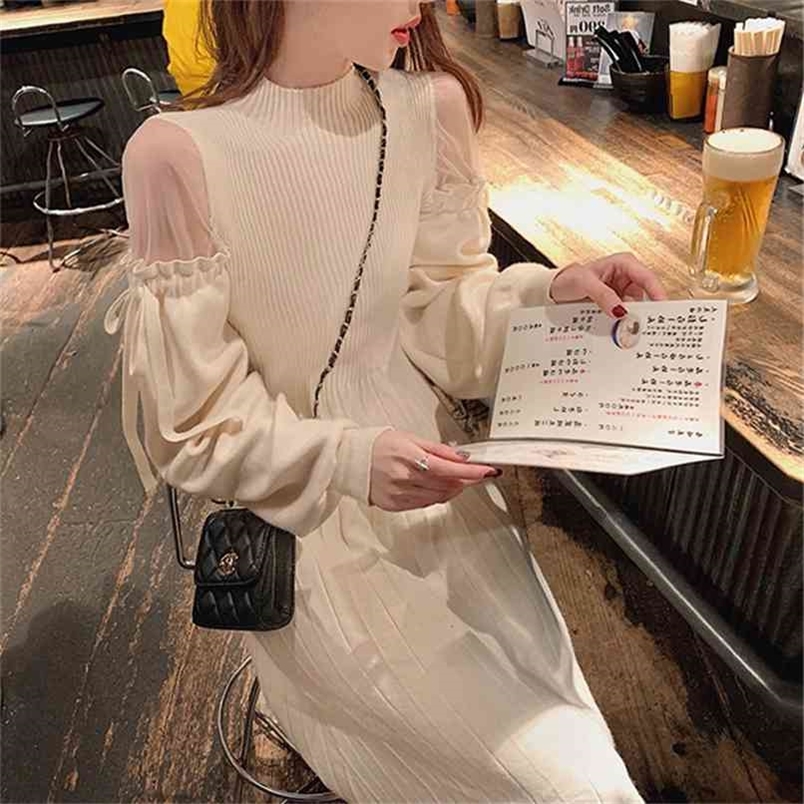 Women s dress autumn and winter first love style sexy strapless long sleeved knitted base sweater skirt 210520, Mini dress
Women s dress autumn and winter first love style sexy strapless long sleeved knitted base sweater skirt 210520, Mini dress