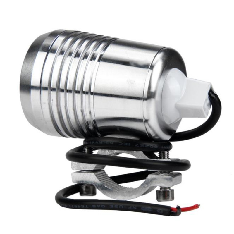 2pcs 30W Motorcycle U2 LED Fog Lights Driving Headlight Spotlights High/Low Beam + Switch Dustproof And Rustproof