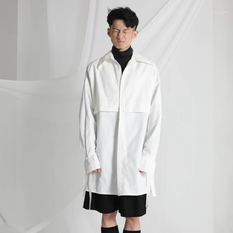 Customized S~6XL Male Original White Fashion Double Layer Ribbon Detachable Plus Size Long Sleeve Shirts Men's Casual, Black
Customized S~6XL Male Original White Fashion Double Layer Ribbon Detachable Plus Size Long Sleeve Shirts Men's Casual, Black
