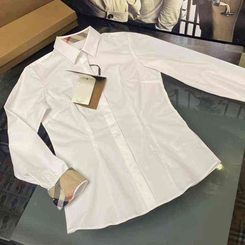 burbrerys men' jackets coats Womens bstyle classic solid color waist closing slim long sleeved shirt professional girls workplace bottoming out bback shirt, White
burbrerys men' jackets coats Womens bstyle classic solid color waist closing slim long sleeved shirt professional girls workplace bottoming out bback shirt, White