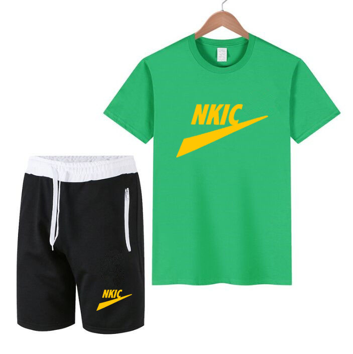 2022 Summer Casual Men's T-shirt Tracksuit Suit Luxury Brand Short Sleeve Set Printed Cotton Shirts Jogging Sweatpants Male Sportswear, White
2022 Summer Casual Men's T-shirt Tracksuit Suit Luxury Brand Short Sleeve Set Printed Cotton Shirts Jogging Sweatpants Male Sportswear, White