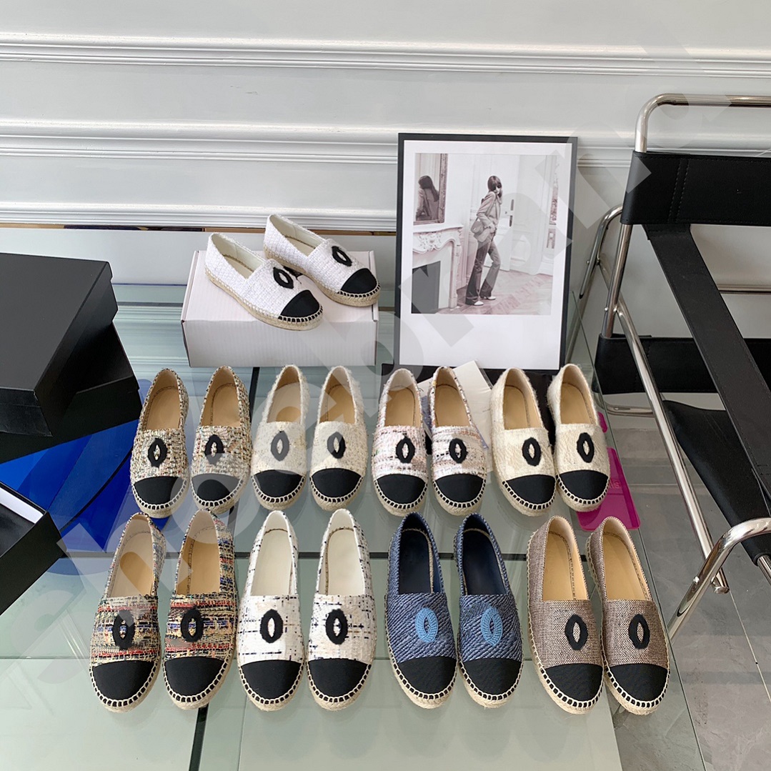 Espadrilles Designer Shoes Luxury Sneakers Woman Casual Shoe Canvas Real Leather Loafers Classic Design Slipper Slides by shoebrand S55 01, Box
Espadrilles Designer Shoes Luxury Sneakers Woman Casual Shoe Canvas Real Leather Loafers Classic Design Slipper Slides by shoebrand S55 01, Box