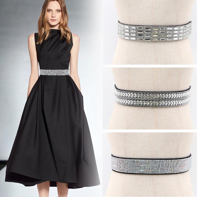 Belts 2022 Woman Waist Belt Fashion Shiny Handmade Rhinestone Inlaid Elastic For Female Dresses Coat Shirt Wide Waistband Sashes, Black
Belts 2022 Woman Waist Belt Fashion Shiny Handmade Rhinestone Inlaid Elastic For Female Dresses Coat Shirt Wide Waistband Sashes, Black