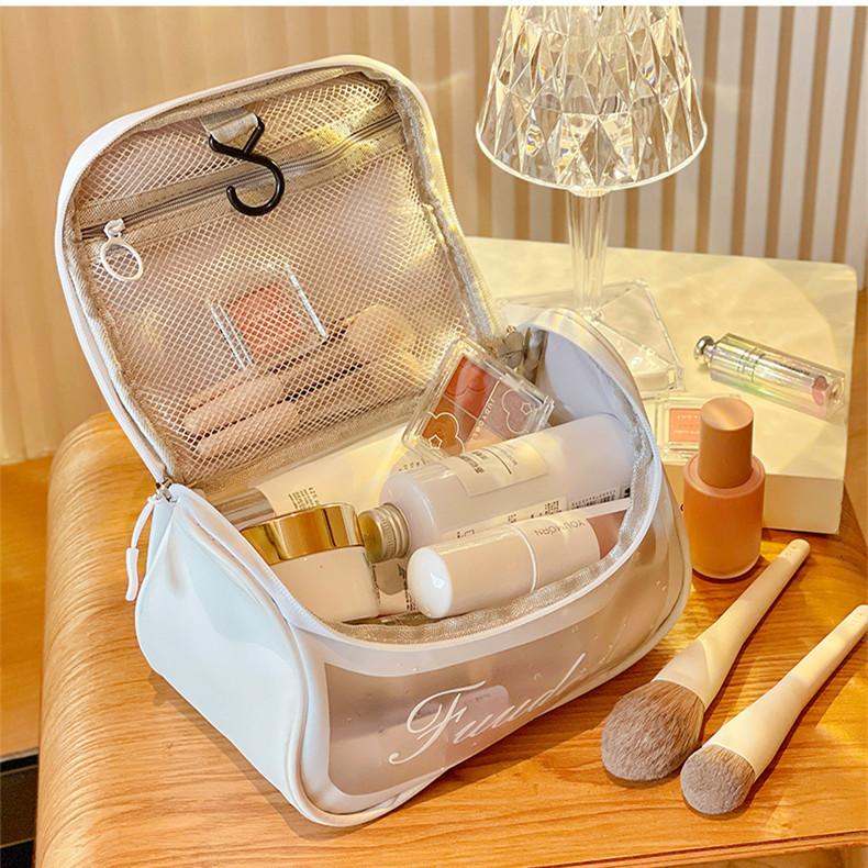 Cosmetic Bags & Cases Large Capacity Storage Bag Waterproof Portable Women's Travel Transparent HandbagCosmetic, Black
Cosmetic Bags & Cases Large Capacity Storage Bag Waterproof Portable Women's Travel Transparent HandbagCosmetic, Black