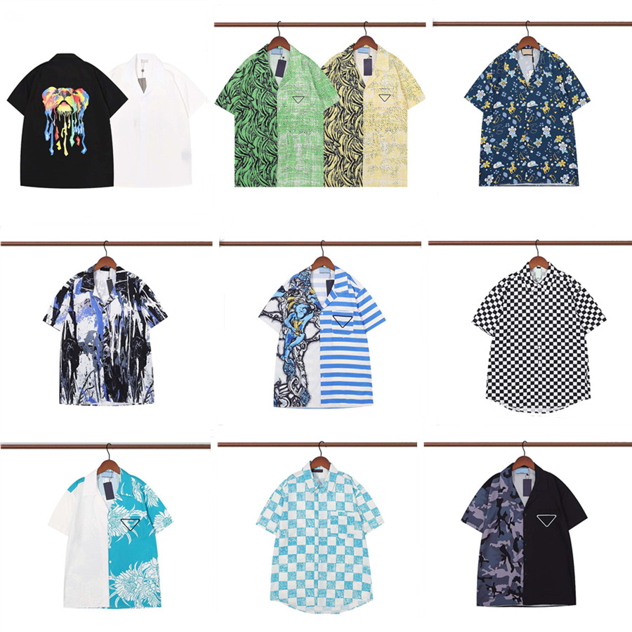 2022 Fashion Summer Designer Men Casual Shirts Short Sleeve Tops Hawaiian Beach Loose Shirts Multiple colors and styles
2022 Fashion Summer Designer Men Casual Shirts Short Sleeve Tops Hawaiian Beach Loose Shirts Multiple colors and styles