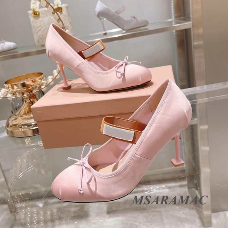 Dress Shoes Summer Sweet Pink Silk Butterfly-knot High Heel Ballet Real Leather Lined Round Toe Women's Quality HeelsDress, Auburn
Dress Shoes Summer Sweet Pink Silk Butterfly-knot High Heel Ballet Real Leather Lined Round Toe Women's Quality HeelsDress, Auburn