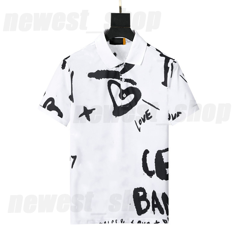 22SS Summer Designer polo Shirts Mens luxury collar letter print TShirts fashion womens Graffiti printing POLO t-shirt casual tshirt, White
22SS Summer Designer polo Shirts Mens luxury collar letter print TShirts fashion womens Graffiti printing POLO t-shirt casual tshirt, White