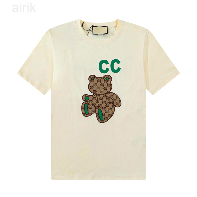 2022 New Womens's Fashion T-shirt Double G Tees Felame Designer Tops Bear Printed Clothes Unisex Streetwear Oversize Cotton T-shirts, #1
2022 New Womens's Fashion T-shirt Double G Tees Felame Designer Tops Bear Printed Clothes Unisex Streetwear Oversize Cotton T-shirts, #1