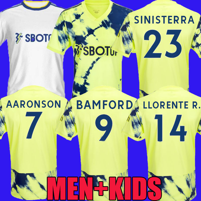 S-4XL 22 23 BAMFORD away Soccer Jerseys RAPHINHA HARRISON yellow Shirt 2022 2023 JAMES MESLIER player fans Uniforms Men kids goalkeeper football shirt home tops, Third
S-4XL 22 23 BAMFORD away Soccer Jerseys RAPHINHA HARRISON yellow Shirt 2022 2023 JAMES MESLIER player fans Uniforms Men kids goalkeeper football shirt home tops, Third