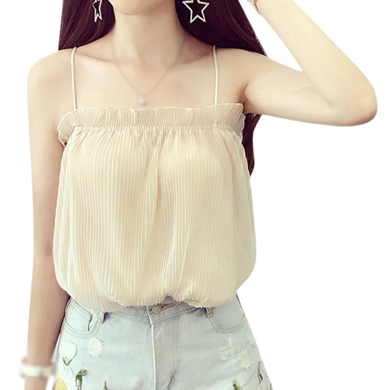 Women's Tanks & Camis Women Summer Slim Chiffon Camisole Elegant Solid Sexy Square Neck Bottoming Casual Vest Wild Sleeveless Tank TopWomen', Beige
Women's Tanks & Camis Women Summer Slim Chiffon Camisole Elegant Solid Sexy Square Neck Bottoming Casual Vest Wild Sleeveless Tank TopWomen', Beige