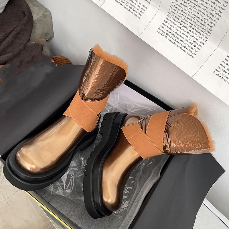 Fashion-Boots MKKHOU Fashion Short Women's Winter Golden Fur Warm Snow Ladies Thick-soled, Black
Fashion-Boots MKKHOU Fashion Short Women's Winter Golden Fur Warm Snow Ladies Thick-soled, Black