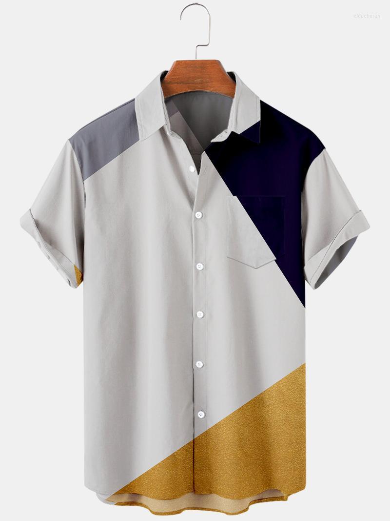 Men's Casual Shirts Simple Stripe Pattern 11 Digital Printing Loose Large Button Short Sleeve Cardigan Men's ShirtMen's Eldd22, 1 a606
Men's Casual Shirts Simple Stripe Pattern 11 Digital Printing Loose Large Button Short Sleeve Cardigan Men's ShirtMen's Eldd22, 1 a606
