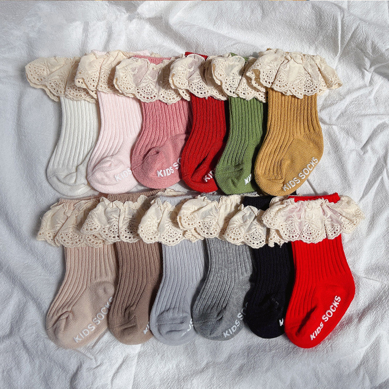 12 Colors Baby Socks Newborn Lace Stockings Boys Girl Anti Skidding Ins Spain With Letter Kids Socks, Leave order note pls
12 Colors Baby Socks Newborn Lace Stockings Boys Girl Anti Skidding Ins Spain With Letter Kids Socks, Leave order note pls